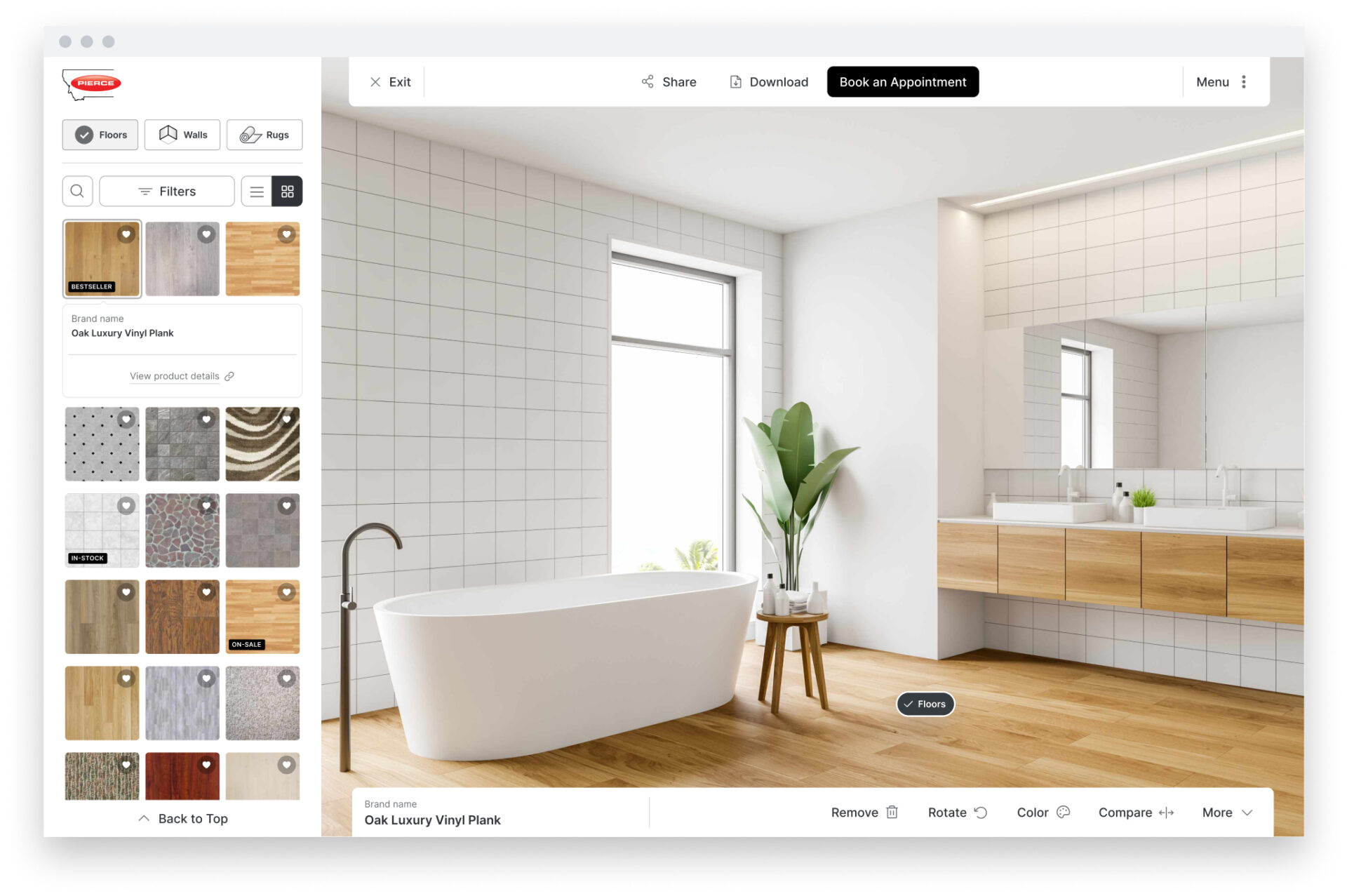 Desktop UI Main With browser bar 1 - Pierce Flooring